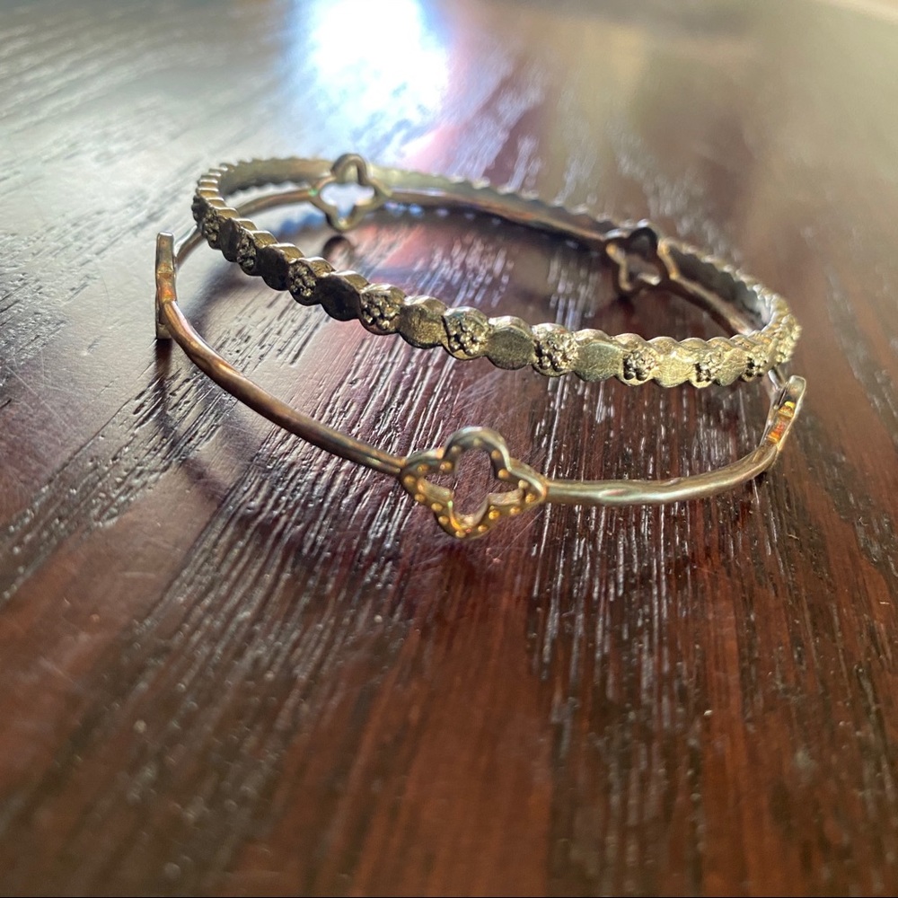 Beautiful Double Bangle Two Piece Set - image 4